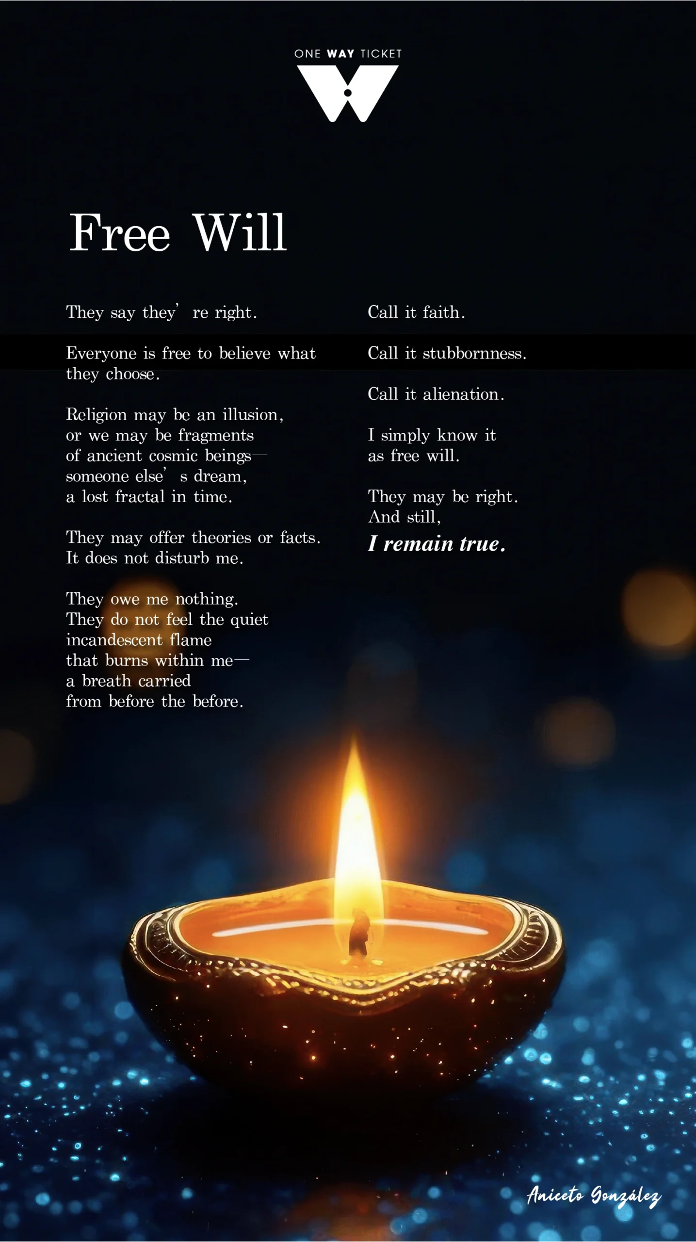 OWT Lyrics Poster_Free Will OWT Lyrics Poster_Free Will